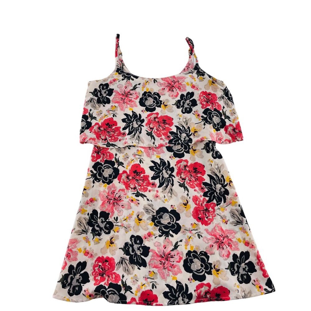 Abercrombie & Fitch Floral Print Sleeveless Dress S Polyester/Elastane